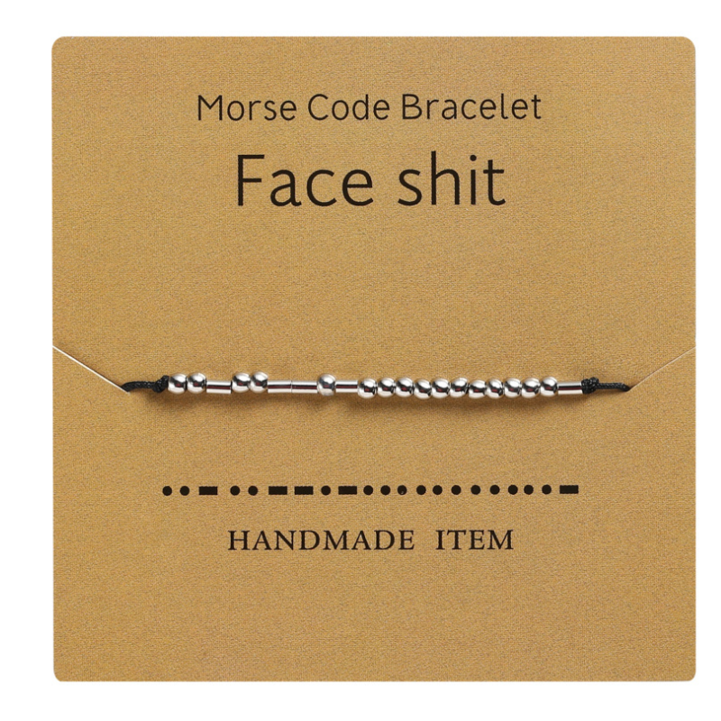 Morse Code Couple Bracelet
