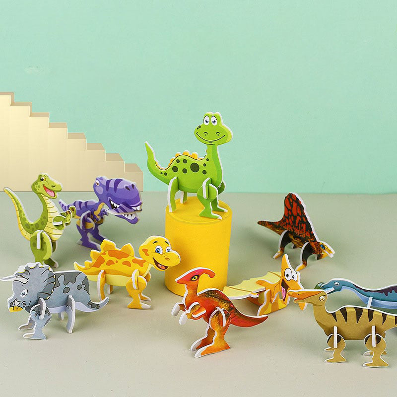 🦖Children's Educational 3D Puzzle Toy(Set of 10pcs)