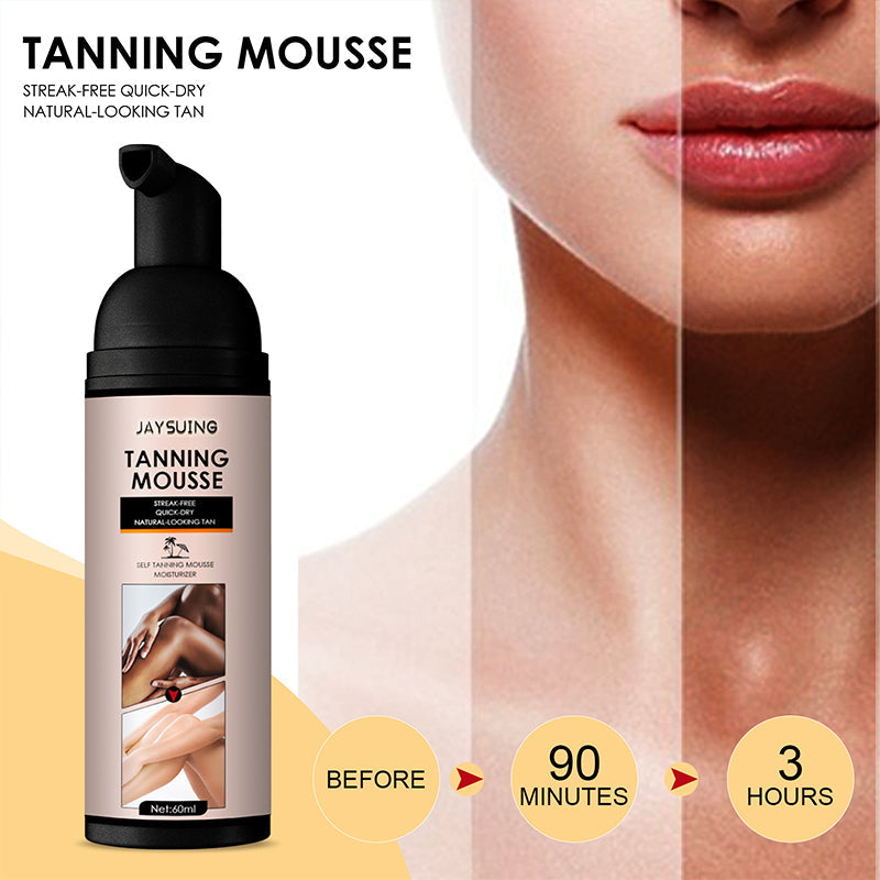 COLOR-CORRECTING HYDRATING TANNING MOUSSE