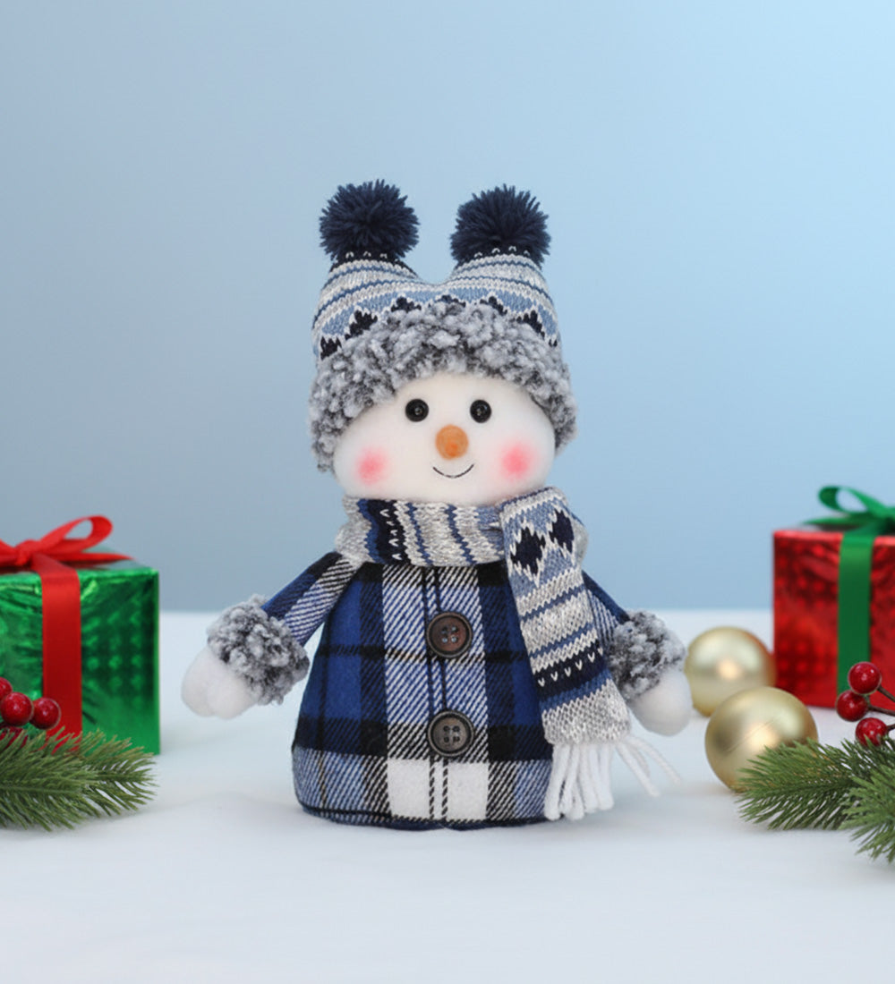 Christmas Blue New Fabric Doll
