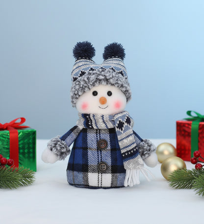 Christmas Blue New Fabric Doll