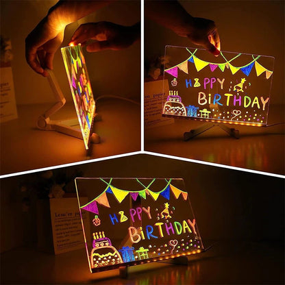 LED Note Board with Colors