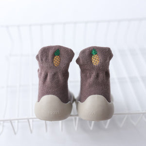 Knitted Embroidered Baby Toddler Shoes