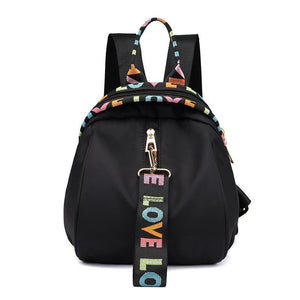 Floral Waterproof Shoulder Bag Backpack