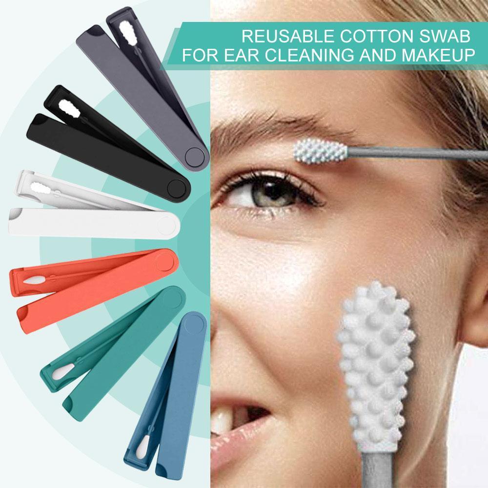 Reusable Cotton Swab For Ear Cleaning And Makeup