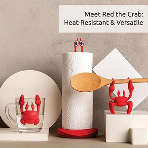 Red the Crab Silicone Utensil Rest