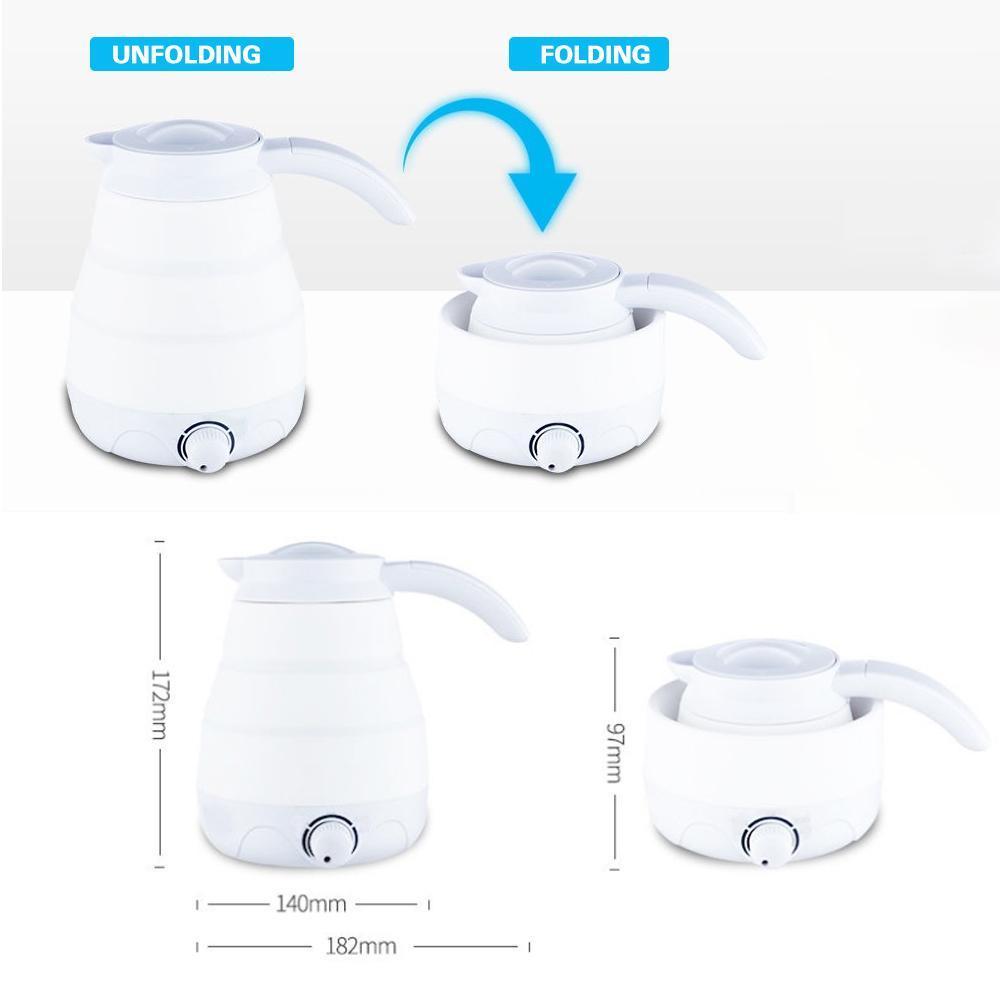 Portable Electric Kettle With Universal Plug
