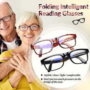 Folding Intelligent Reading Glasses