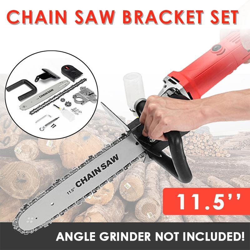 Electric Chainsaw Bracket Set for Angle Grinder(11.5 inch)