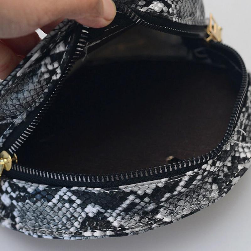 Newest Hot Fashion Snake Skin Printed Messenger Bag