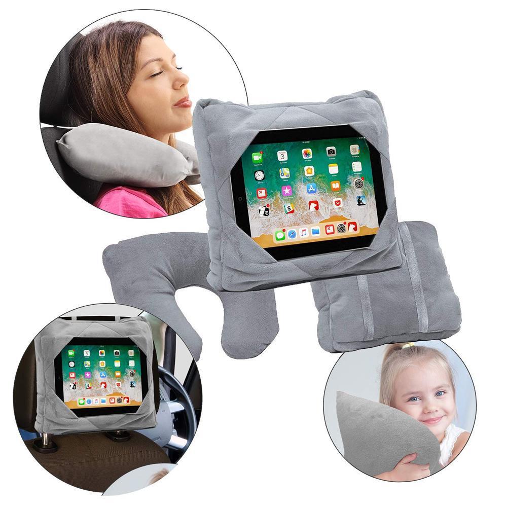 3-in-1 Travel Pillow, Neck Pillow, Tablet Holder