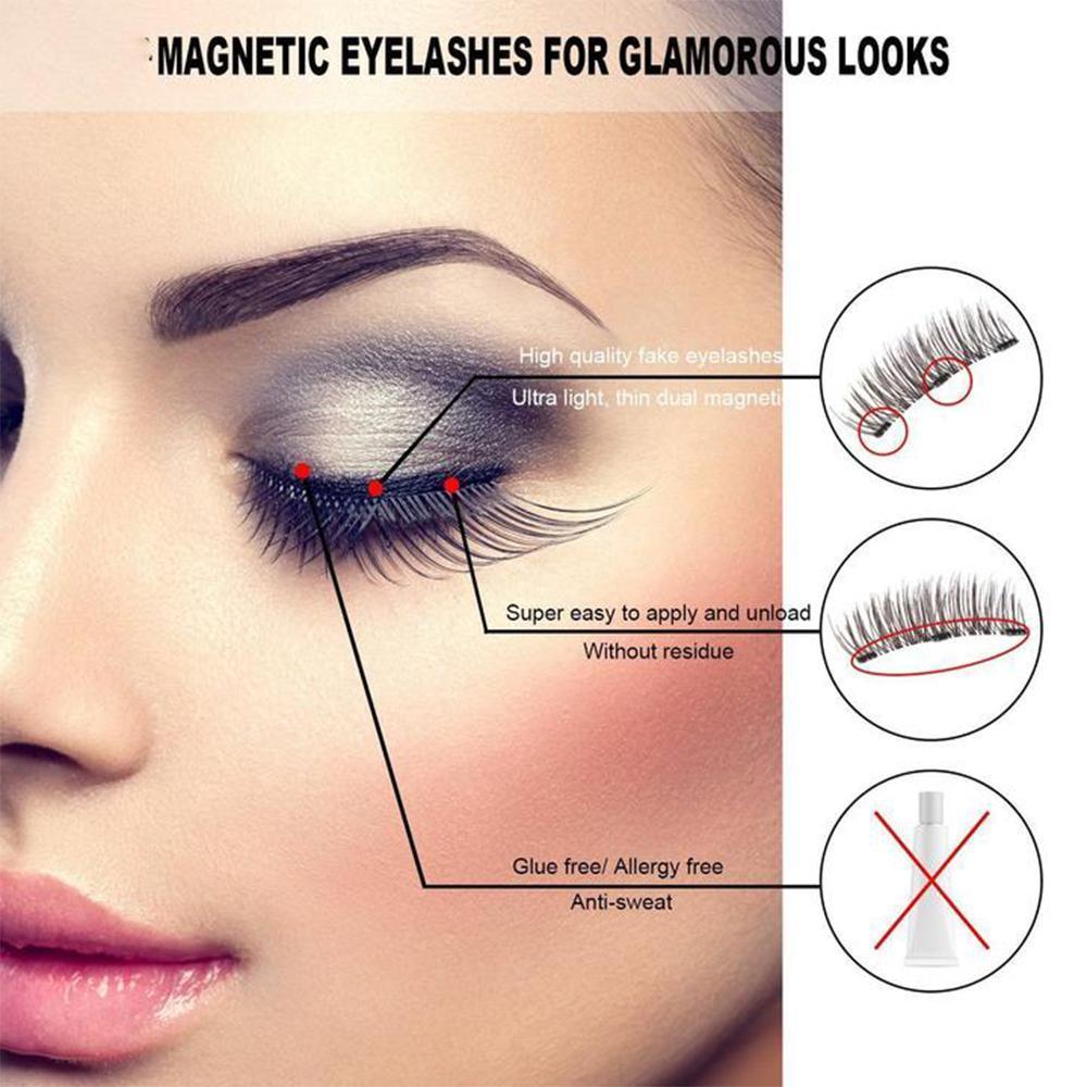 Magnetic Waterproof Eyelashes