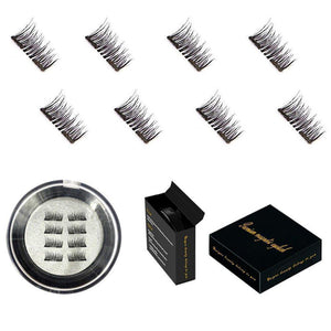 Magnetic False Eyelashes (4 pairs / 8 pieces)
