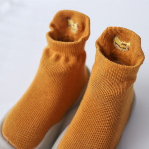 Knitted Embroidered Baby Toddler Shoes