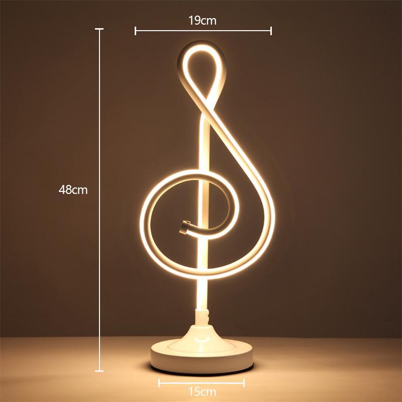 Musical Note Lamp