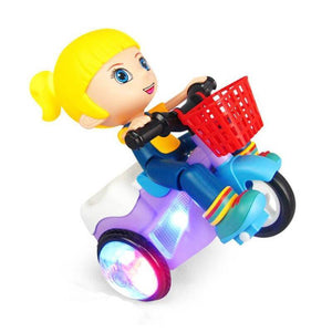 Electric Tricycle Toy with Music & Light
