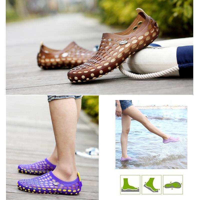 Hirundo Hole Breathable Walking Lightweight Sandals