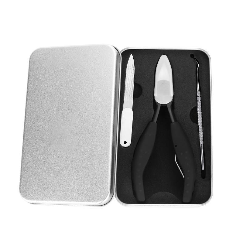 304 stainless steel nail clipper set，Prevention of paronychia, fungal infection
