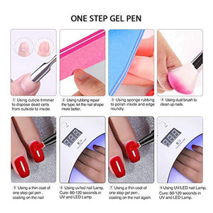 One Step Gel Nail Polish Pen