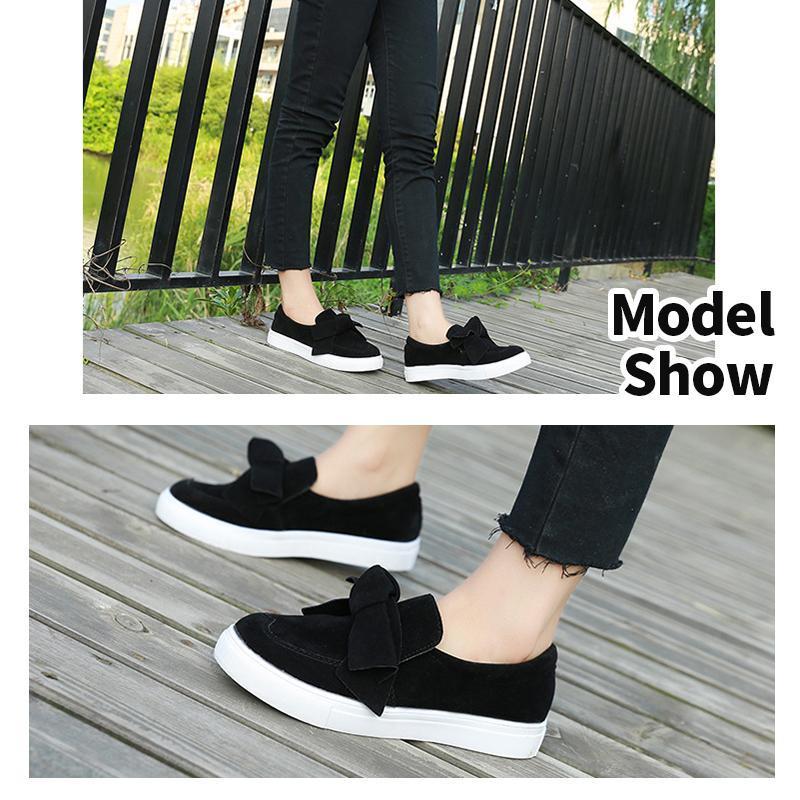 Female Summer Bow Canvas Shoes