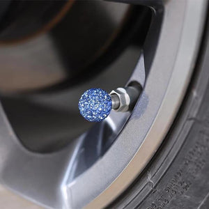 Diamond Universal Car Tire Air Sealing Cap(4 pieces)
