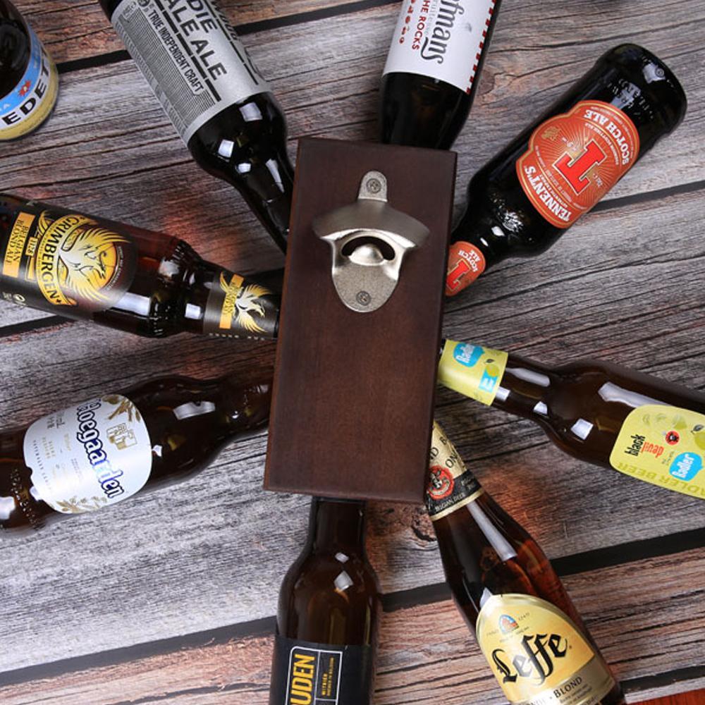 Bottle Opener and Magnetic Bottle Cap Catch