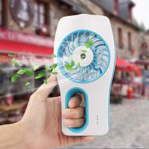 Mini Handheld Water Spray Fan