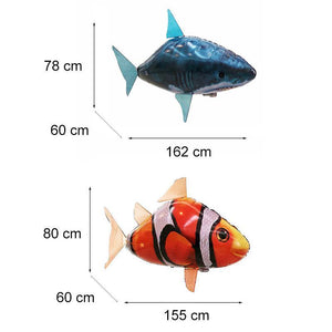 Remote control electric flying fish