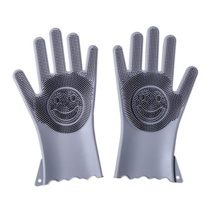 Multi-functional Silicone Decontamination Non-stick Oil Cleaning Gloves (1 pair)
