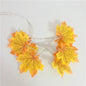 Thanksgiving Décor Fall Maple Leaf String Lights