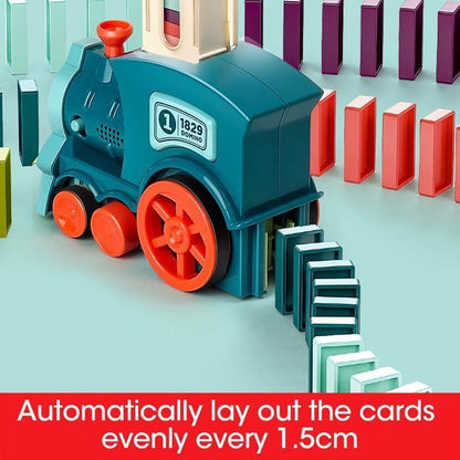 Domino Train Blocks Set Building and Stacking Toy