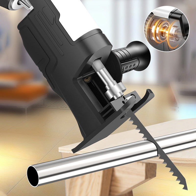 Electric Drill to Reciprocating Saw Adapter